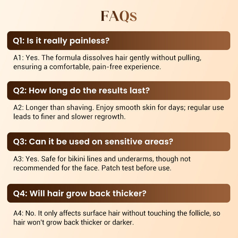 KLENIMORE ™ Gentle & Painless Hair Removal Cream Duo for Sensitive Skin