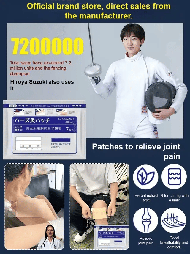 Ginger Pain Relief Patches – Natural Heat Therapy for Aches & Stiffness | Stick It Where It Hurts! 💆‍♀️