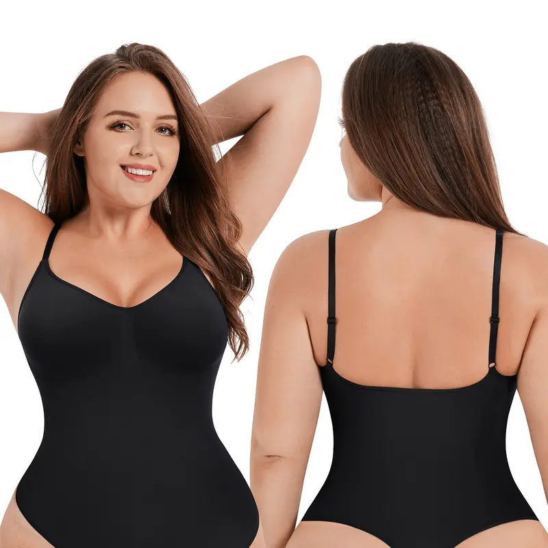 FeelinGirl  Seamless Thong Bodysuit Comfort Jumpsuit Deals For You Days Fit Adjustable Mother’s Day