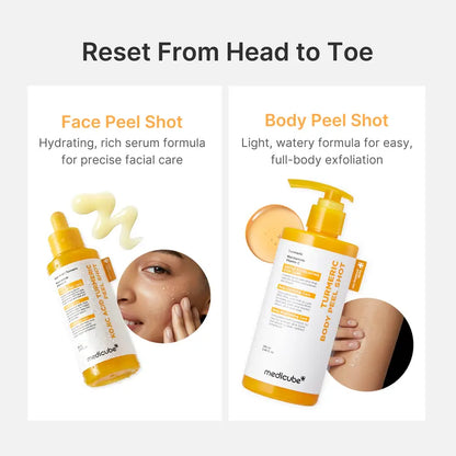 Kojic Acid Turmeric Peel Shot Duo For Face & Body-2