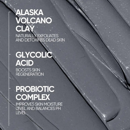Alaska Volcano Pore Clay Stick – Blackhead Remover Face Mask, Deep Pore Cleansing & Gentle Exfoliating Mud Mask-3