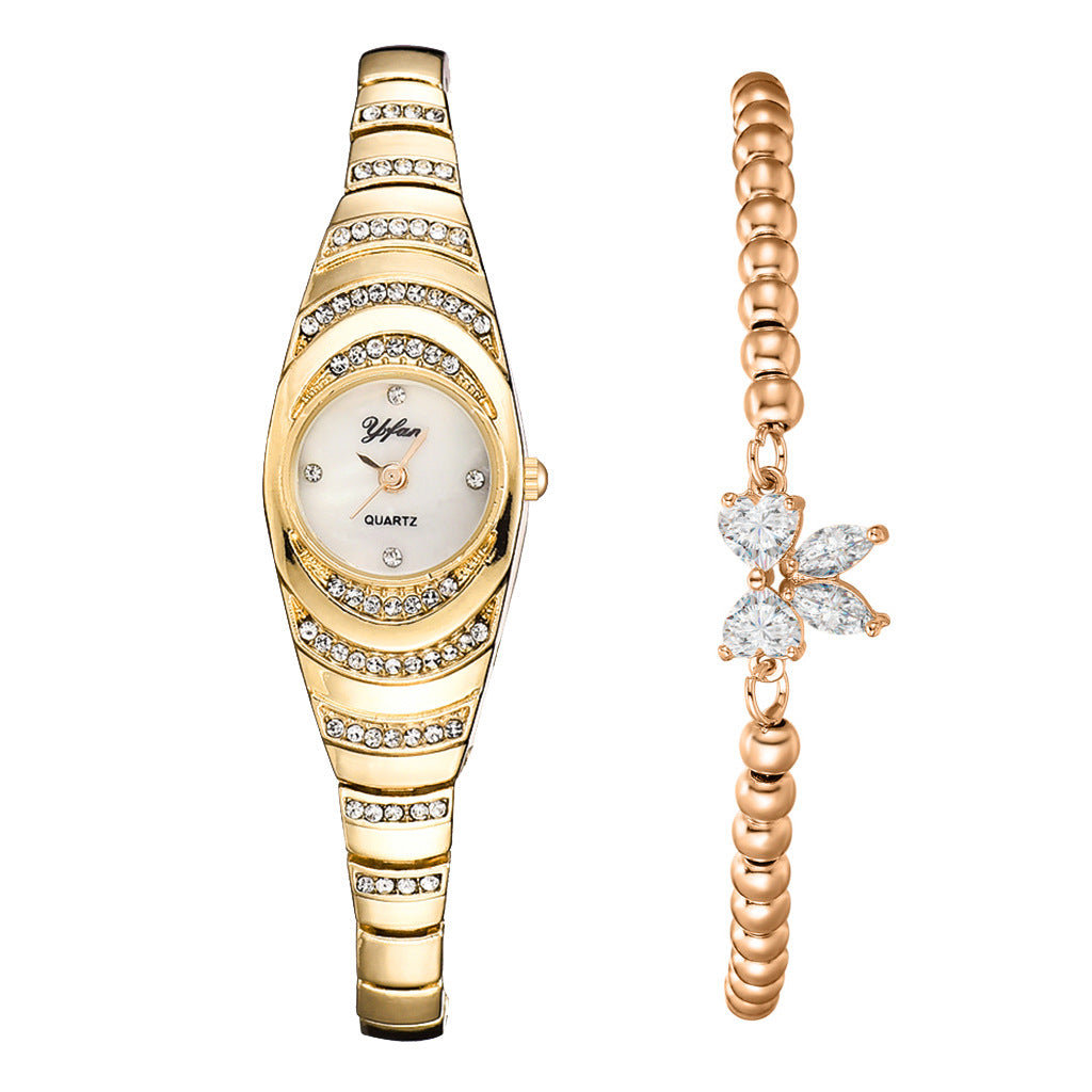 🎁 New Arrival 49% Off💎Women’s Rhinestone Bracelet Watch⌚-3