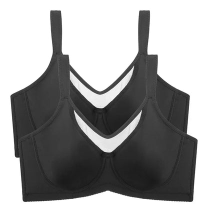💝Women's Elegant Sheer Full Coverage Plus Size Bra-24