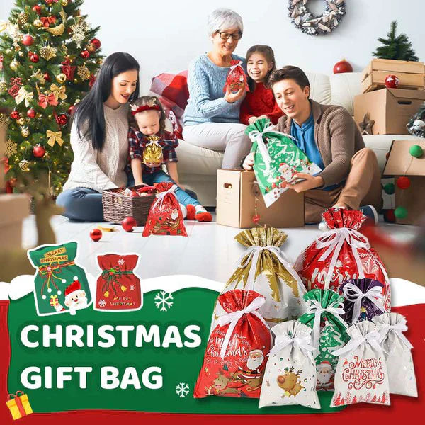 🔥Christmas Sale 52% OFF🎅The World’s Best Christmas Gift Bag With Drawstring🎁-6