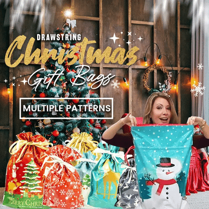 🔥Christmas Sale 52% OFF🎅The World’s Best Christmas Gift Bag With Drawstring🎁