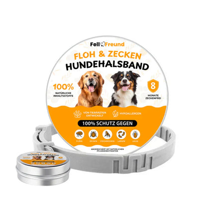 Floh- und Zeckenschutz Halsband für Hunde