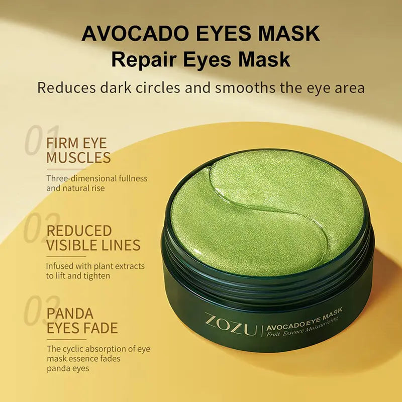 Avocado Moisturizing Eye bagMask,Under Eye Mask-7