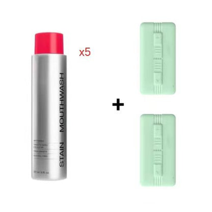 🥳2026 HOT SALE🥳💞50K+ SOLD!😁✨ 50% OFF! Stain‑Removing Whitening Mouthwash – Lifts coffee & tea stains, alcohol‑free. Instant gunk binding, long‑lasting minty fresh. Gentle enough for daily use. 🦷💙
