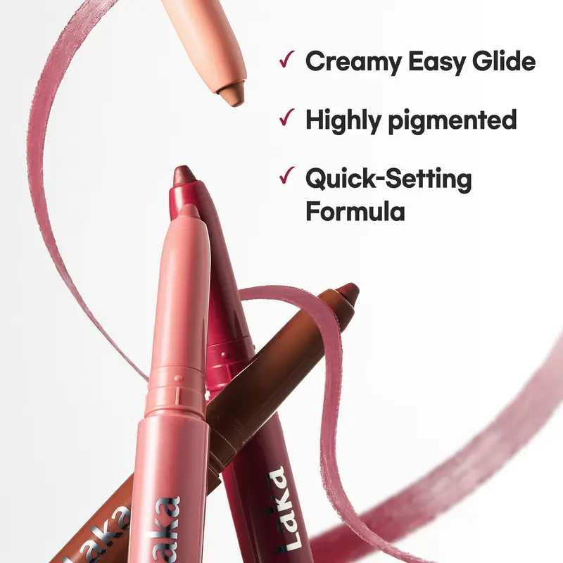 💜[Laka] Easy Glide Lip Liner — Creamy, Blendable Color with Smooth Application-1