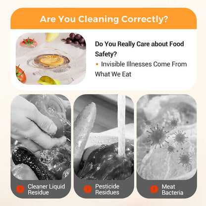 🍇🍓Waterproof Portable Food Cleaner & Purifier-1