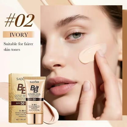 High-coverage waterproof snail BB cream-8