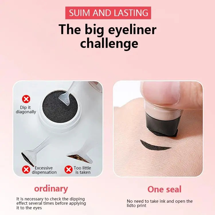 Integrated Rotating Eyeliner Stamp Pen-8
