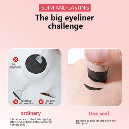 Integrated Rotating Eyeliner Stamp Pen-8