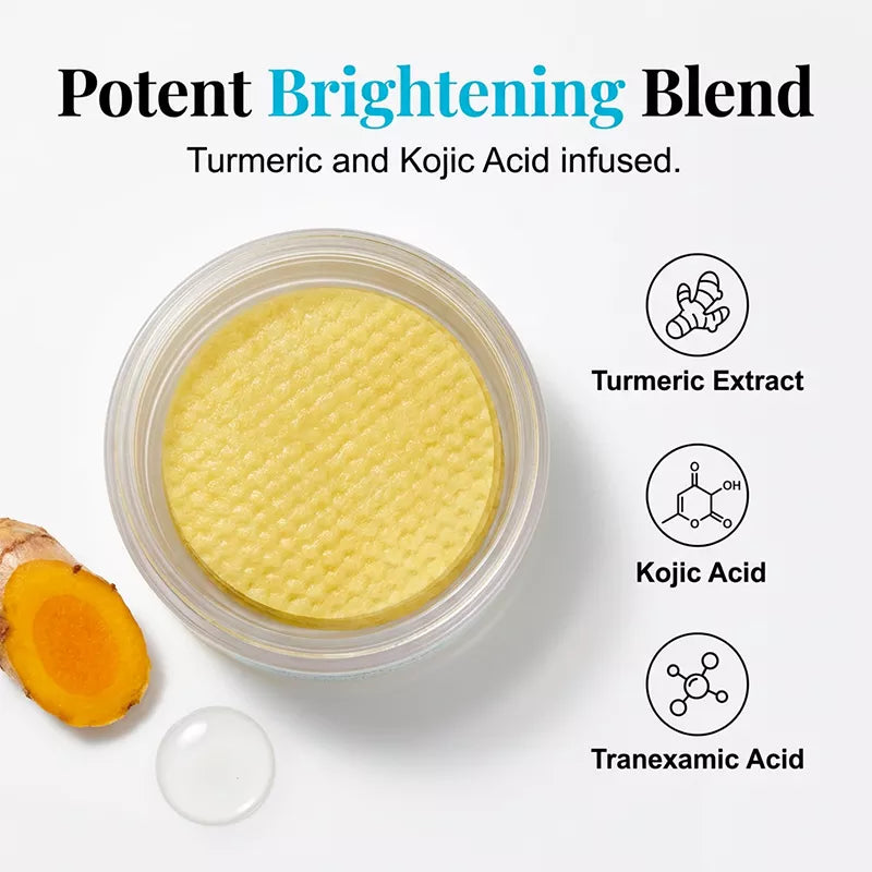 Kojic Acid Turmeric TX Toner Pad 70pads, Dark Spot & Pigmentation Care for Uneven Skin Tone-5