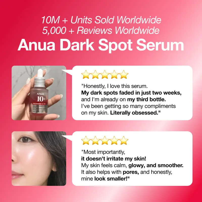 [Anua] Dark Spot Correcting Serum : 10% Niacinamide+ 4% Tranexamic Acid｜Niacinamide Serum, PM Skincare product, Hyperpigmentation, Brightening-5