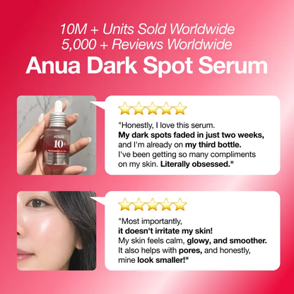 [Anua] Dark Spot Correcting Serum : 10% Niacinamide+ 4% Tranexamic Acid｜Niacinamide Serum, PM Skincare product, Hyperpigmentation, Brightening-5