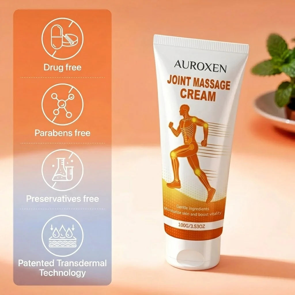 Auroxen™ Instant Relief Joint & Muscle Massage Cream