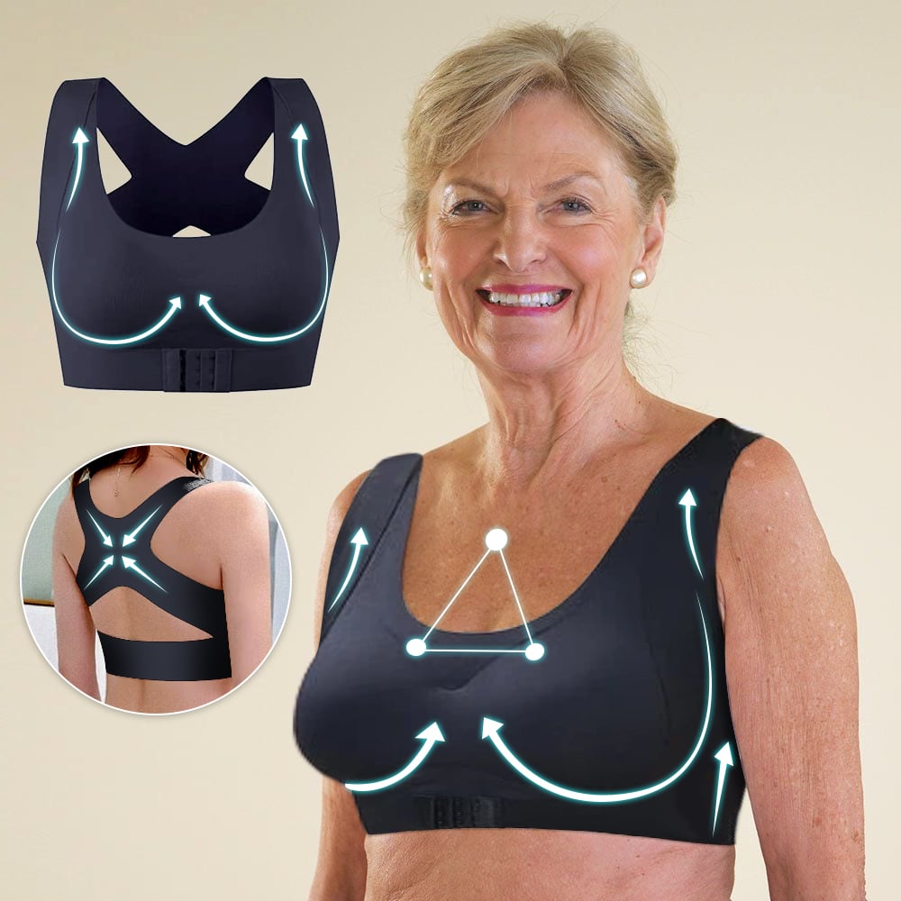🔥Supportive Wireless Push-Up Bra for All-Day Comfort-5