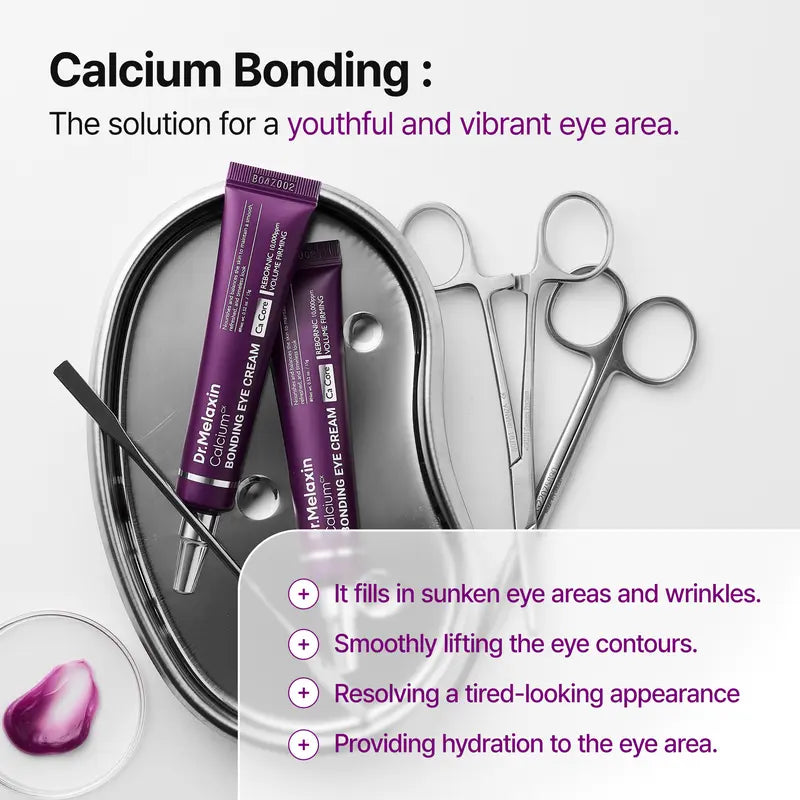 [Dr.Melaxin Official] Calcium Bonding Eye Cream formulated for Sunken Under-Eyes, Sagging Eye Bags, and Fine Lines-2