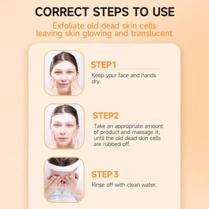 🔥Orange Enzyme Exfoliating Gel — The Gentle Miracle Your Skin Has Been Crying Out For-2