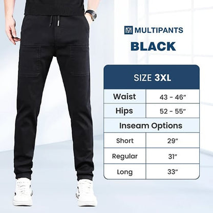 🔥Hot Sale 50%off  👖MultiPants – High Stretch Multi-pocket Durable Cargo Pants-17