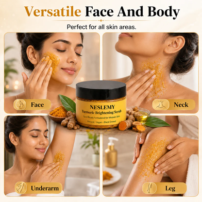 🏆 LIMITED-TIME 40% OFF! ✨Turmeric Exfoliating Body ScrubTurmeric Exfoliating Body Scrub