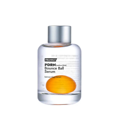 [FRANKLY] PDRN Bounce Ball Serum | 99% Pure Salmon DNA Moisturizer for Skin Repair & Glow Skin | Barrier Repair, Glow Skin, Plumping Effect, Korean Skincare, Lightweight