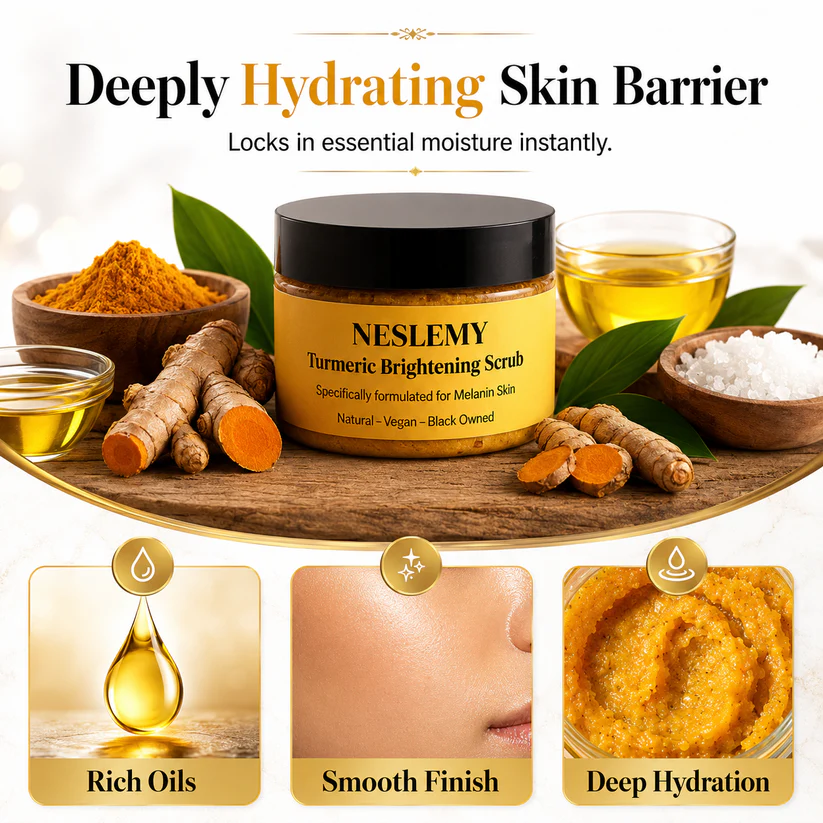 🏆 LIMITED-TIME 40% OFF! ✨Turmeric Exfoliating Body ScrubTurmeric Exfoliating Body Scrub