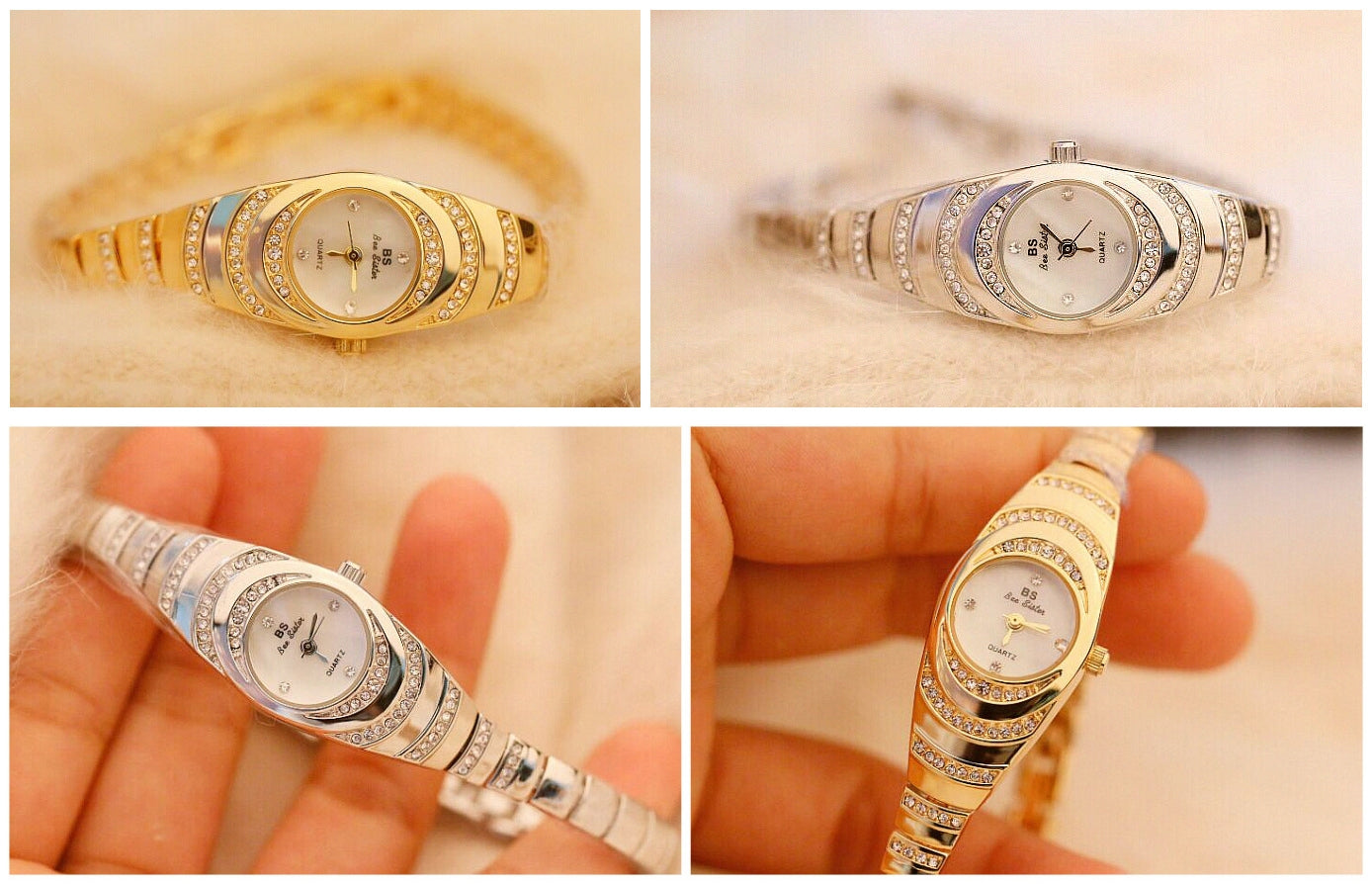 🎁 New Arrival 49% Off💎Women’s Rhinestone Bracelet Watch⌚-15