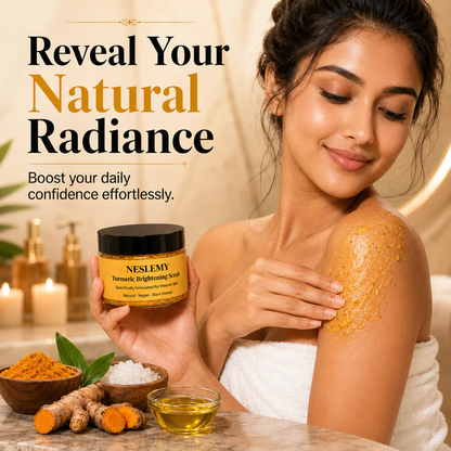 🏆 LIMITED-TIME 40% OFF! ✨Turmeric Exfoliating Body ScrubTurmeric Exfoliating Body Scrub