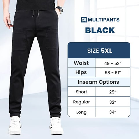 🔥Hot Sale 50%off  👖MultiPants – High Stretch Multi-pocket Durable Cargo Pants-15