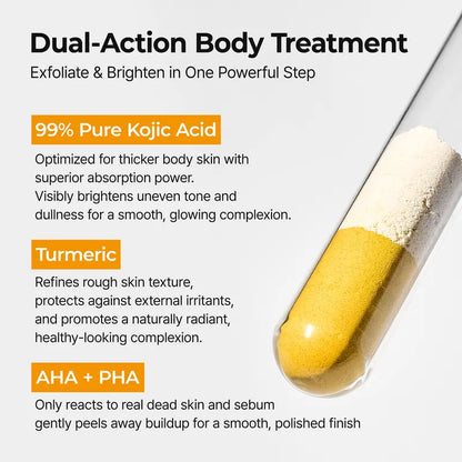 [Dr.melaxin Official] Peel Shot Keratin Care Kojic Acid Turmeric Spray Pore Clearing Exfoliating Formula Skin Repair Scrub-3