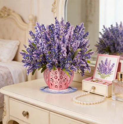 🏆75K+ SOLD! 🌼💌 Forever-Blooming 3D Flower Pop-Up Card– Personalized Love Message & Everlasting Bloom 🎁-4