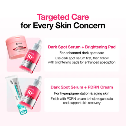 [Anua] Dark Spot Correcting Serum : 10% Niacinamide+ 4% Tranexamic Acid｜Niacinamide Serum, PM Skincare product, Hyperpigmentation, Brightening-7