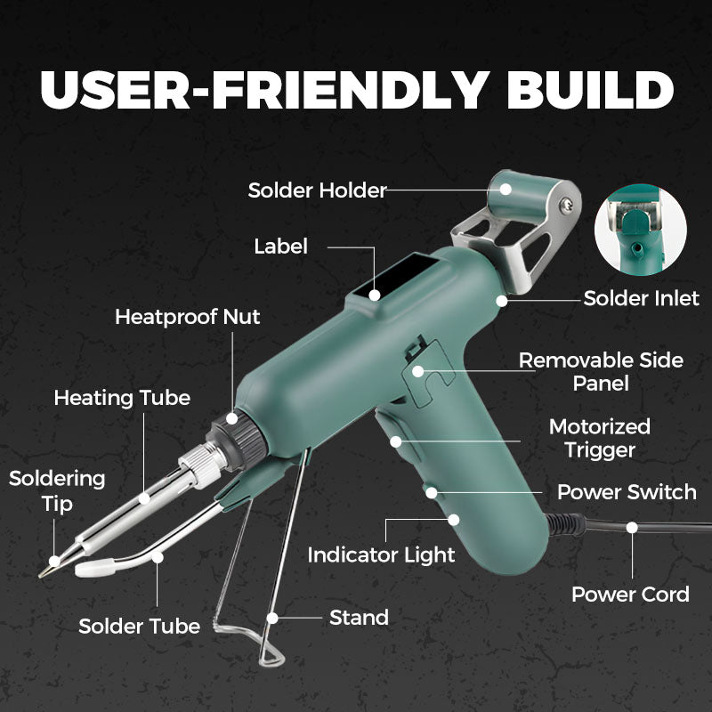 💥High-efficient 80W Electric Sodering Iron💥Buy together with Stainless Steel Solder Wire for Precision for a better price-5