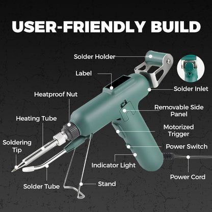 💥High-efficient 80W Electric Sodering Iron💥Buy together with Stainless Steel Solder Wire for Precision for a better price-5