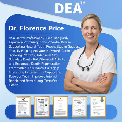 DEA® 🦷 Tideglusib Fast‑Dissolving Tooth & Gum Repair Oral Strips 💥🎉-1