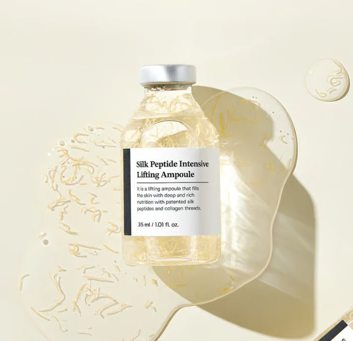 ✨Silk Lifting Peptide Ampoule: Korean Anti-Aging Serum for Wrinkle Care & Plumping-3