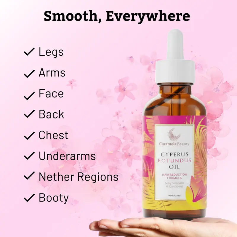 Caramela Beauty Cyperus Rotundus Oil for Natural Hair Reduction-4