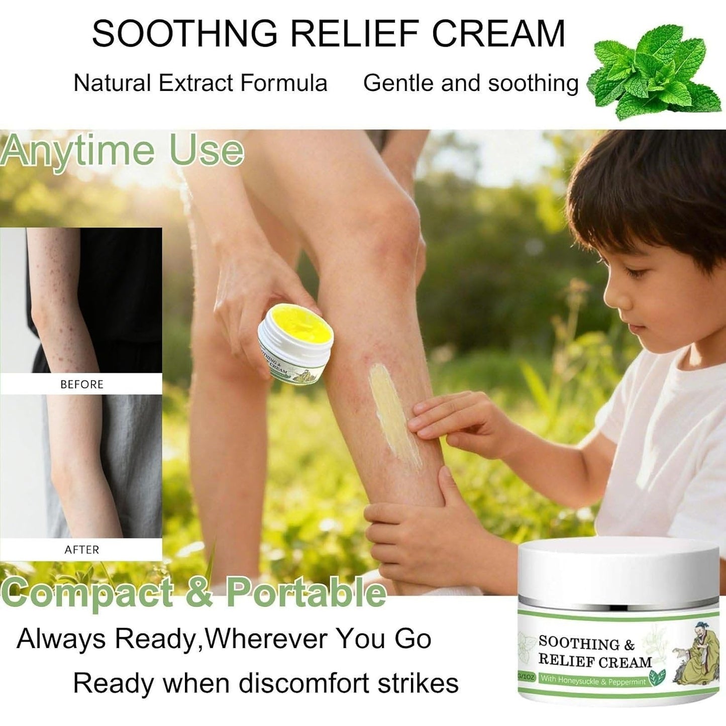 🔥Limited-Time Offer Herbal Miracle Cream for Stubborn Skin Issues-2