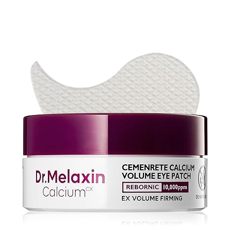 Dr.Melaxin Calcium Volume Eye Patches – Firming Hydrogel Under Eye Masks for Puffiness Fine Lines, Deep Hydration-4