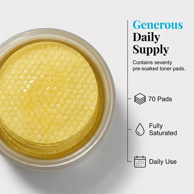 Kojic Acid Turmeric TX Toner Pad 70pads, Dark Spot & Pigmentation Care for Uneven Skin Tone-7
