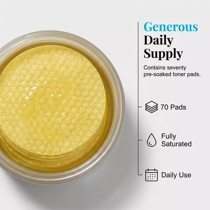 Kojic Acid Turmeric TX Toner Pad 70pads, Dark Spot & Pigmentation Care for Uneven Skin Tone-7
