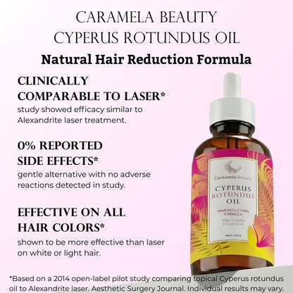 Caramela Beauty Cyperus Rotundus Oil for Natural Hair Reduction-1