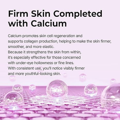Dr.Melaxin Calcium Volume Eye Patches – Firming Hydrogel Under Eye Masks for Puffiness Fine Lines, Deep Hydration-3