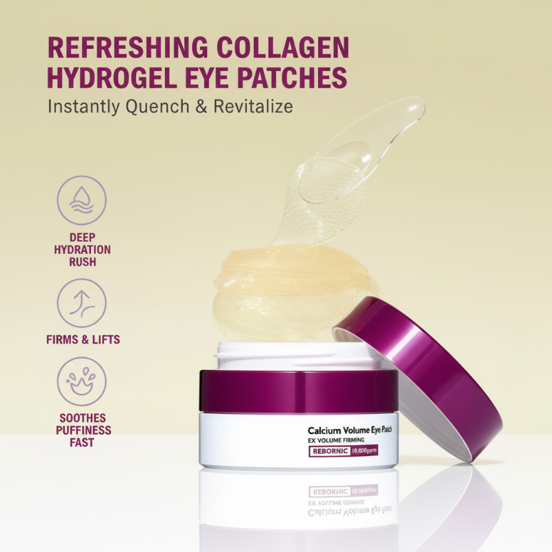 Dr.Melaxin Calcium Volume Eye Patches – Firming Hydrogel Under Eye Masks for Puffiness Fine Lines, Deep Hydration-1