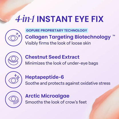 Final 3 Hours: 40%OFF🔥 Instant Lift Eye Gel for Puffiness, Bags & Dark Circles-3