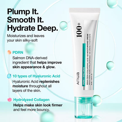 PDRN Hyaluronic Acid 100 Moisturizing Cream-3