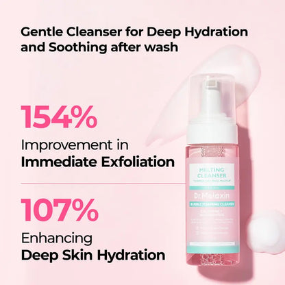 [Dr.Melaxin Official] Melting Cleanse Hypoallergenic Makeup remover with Quick Bubble, Deep Pore Cleansing for all skin type-2