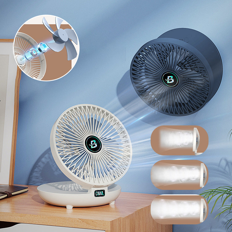 ✨Summer Essentials✨Household Dual-use Suspension Adjustable Fan-9